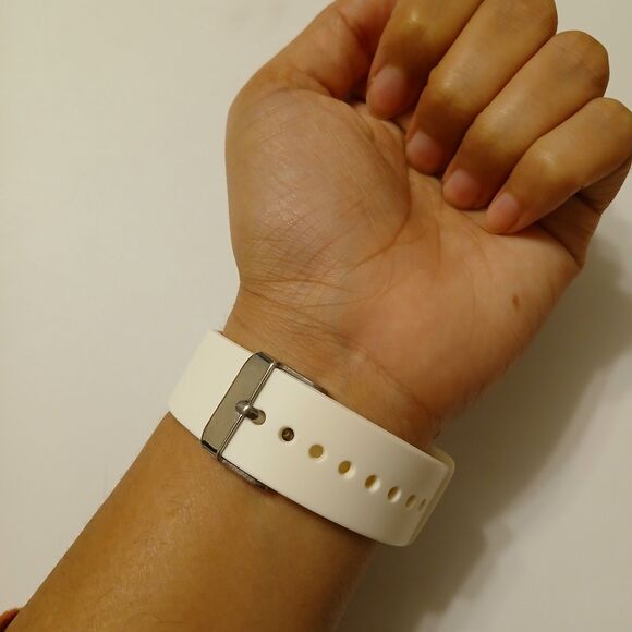 Not Tested Samsung Galaxy Gear S2 Silver White Smart Watch - Only - Picture 6 of 11